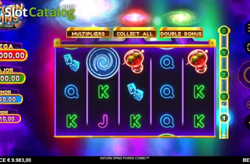 Οθόνη8. Saturn Spins Power Combo Κουλοχέρης