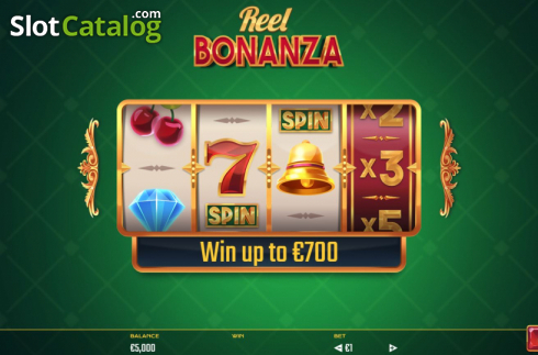 Οθόνη2. Reel Bonanza Κουλοχέρης
