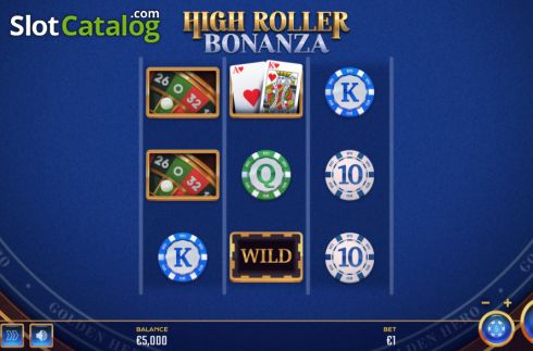 Οθόνη2. High Roller Bonanza Κουλοχέρης