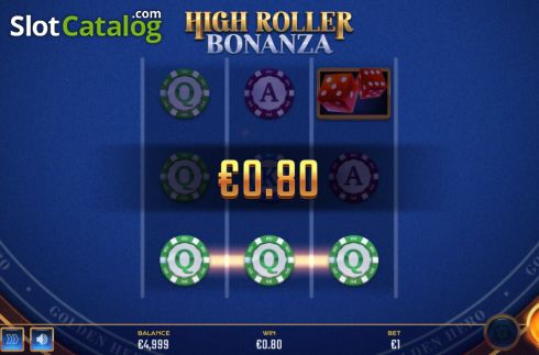 Οθόνη3. High Roller Bonanza Κουλοχέρης
