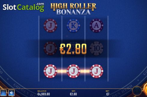 Οθόνη4. High Roller Bonanza Κουλοχέρης
