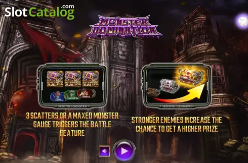Οθόνη2. Monster Domination Κουλοχέρης