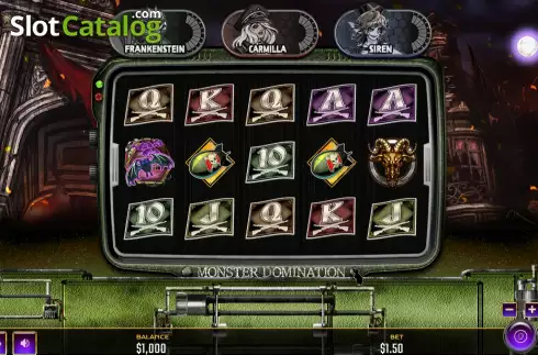 Οθόνη3. Monster Domination Κουλοχέρης