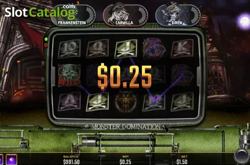 Οθόνη4. Monster Domination Κουλοχέρης