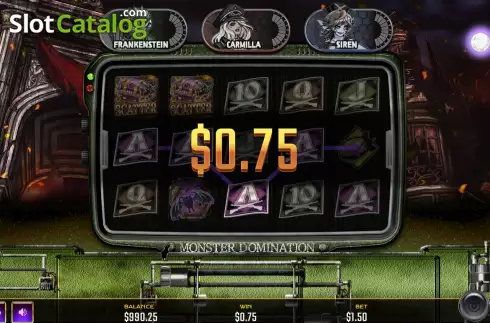 Οθόνη5. Monster Domination Κουλοχέρης