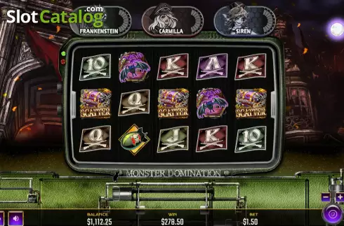 Οθόνη7. Monster Domination Κουλοχέρης