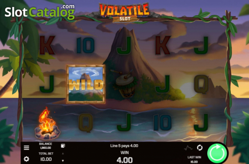 Οθόνη4. Volatile Slot Κουλοχέρης