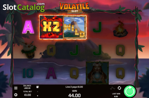 Οθόνη5. Volatile Slot Κουλοχέρης