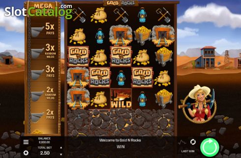 Οθόνη2. Gold 'N' Rocks Κουλοχέρης