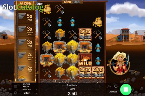 Οθόνη3. Gold 'N' Rocks Κουλοχέρης