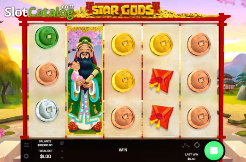 Οθόνη2. Star Gods Κουλοχέρης