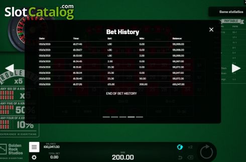 Οθόνη9. Roulette X5 Κουλοχέρης