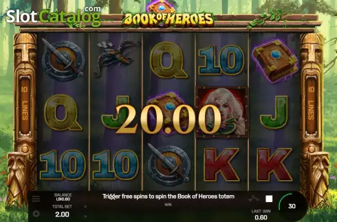 Οθόνη5. Book of Heroes Κουλοχέρης 
