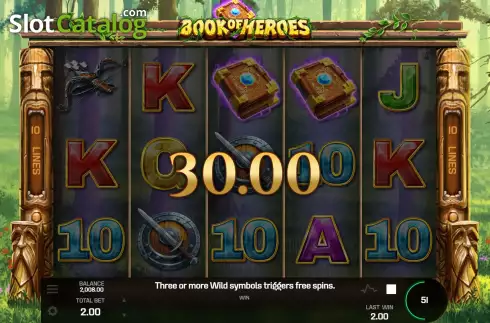 Οθόνη8. Book of Heroes Κουλοχέρης 