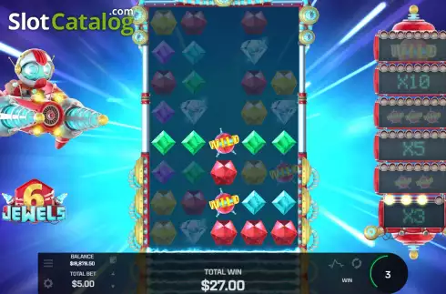 Οθόνη9. 6 Jewels Κουλοχέρης