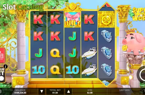Οθόνη2. Super Money World Κουλοχέρης