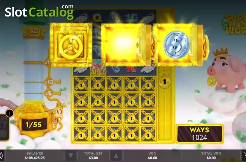Οθόνη8. Super Money World Κουλοχέρης