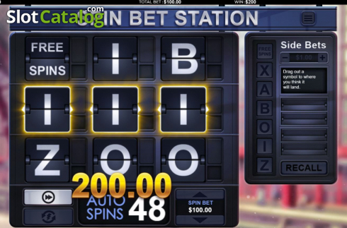 Οθόνη4. Spin Bet Station Κουλοχέρης 
