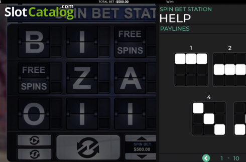 Οθόνη7. Spin Bet Station Κουλοχέρης 
