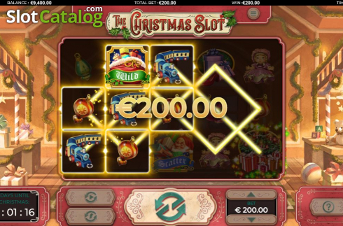 Οθόνη4. The Christmas Slot Κουλοχέρης