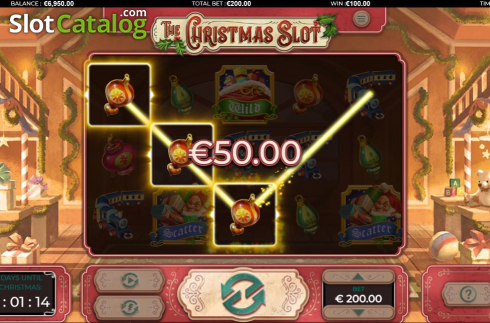Οθόνη7. The Christmas Slot Κουλοχέρης