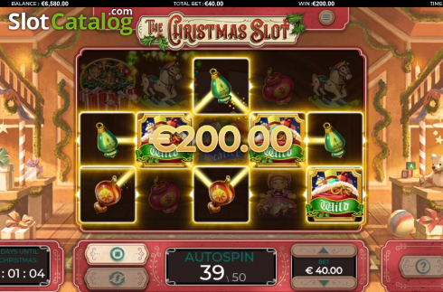 Οθόνη8. The Christmas Slot Κουλοχέρης