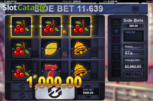 Οθόνη7. Side Bet 11K Κουλοχέρης 