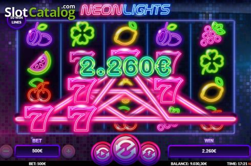 Οθόνη3. Neon Lights Κουλοχέρης