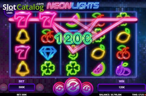 Οθόνη4. Neon Lights Κουλοχέρης