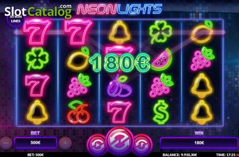 Οθόνη5. Neon Lights Κουλοχέρης