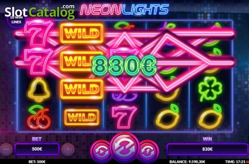 Οθόνη6. Neon Lights Κουλοχέρης