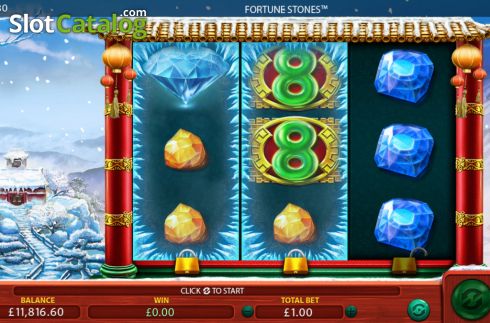 Οθόνη4. Fortune Stones Κουλοχέρης