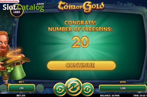 Οθόνη8. Toin of Gold Κουλοχέρης 