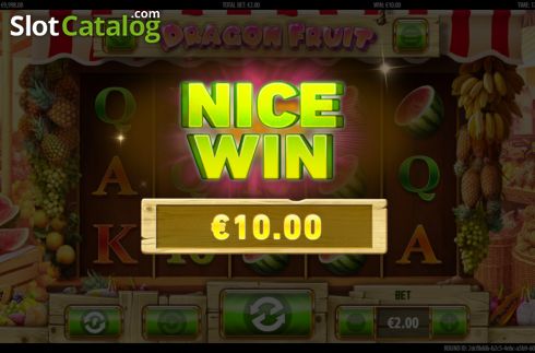 Οθόνη3. Dragon Fruit (Green Jade Games) Κουλοχέρης 