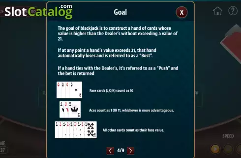 Οθόνη5. Blackjack Go Κουλοχέρης