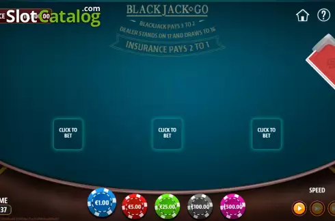 Οθόνη2. Blackjack Go Κουλοχέρης