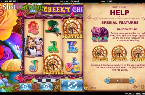 Οθόνη4. Cheeky Cheshire Κουλοχέρης