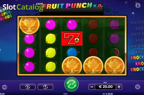 Οθόνη2. Fruit Punch K.O. Κουλοχέρης 