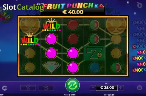 Οθόνη3. Fruit Punch K.O. Κουλοχέρης 
