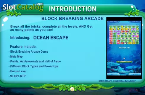 Οθόνη2. Ocean Escape Κουλοχέρης