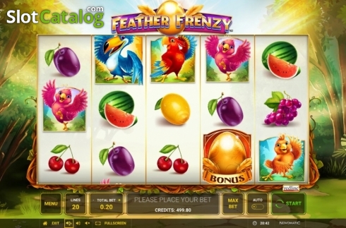 Οθόνη2. Feather Frenzy Κουλοχέρης