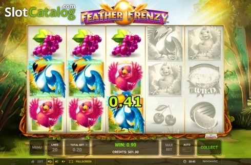 Οθόνη3. Feather Frenzy Κουλοχέρης