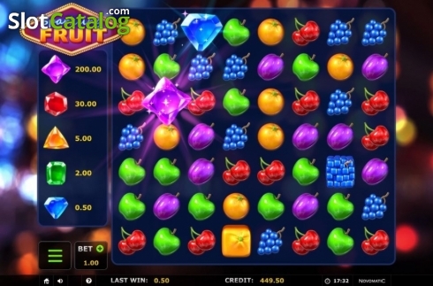 Οθόνη3. Sparkling Fruit Match 3 Κουλοχέρης 