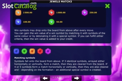 Οθόνη9. Jewels Match 3 Κουλοχέρης