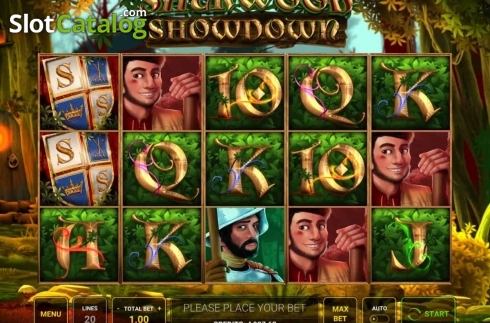 Οθόνη2. Sherwood Showdown Κουλοχέρης 