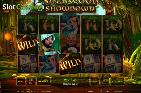 Οθόνη7. Sherwood Showdown Κουλοχέρης 