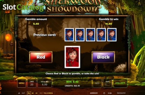Οθόνη8. Sherwood Showdown Κουλοχέρης 