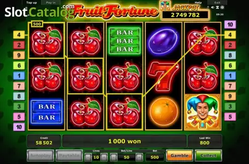 Νίκη. Fruit Fortune Κουλοχέρης