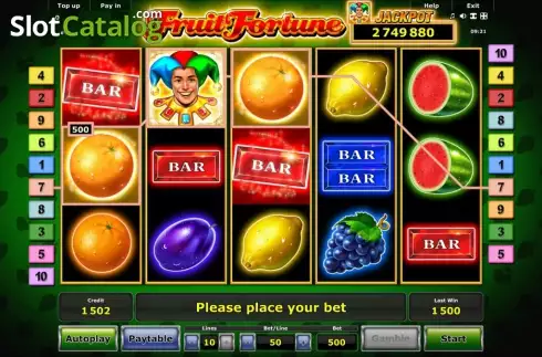 Αγριος. Fruit Fortune Κουλοχέρης
