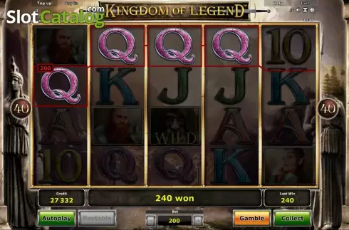 Νίκη. Kingdom of Legend™ Κουλοχέρης